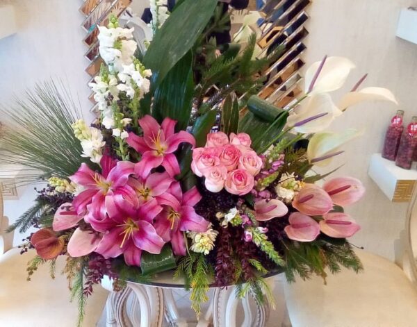 سفارش آنلاین گل و باکس گل سفارش گل در مشهد