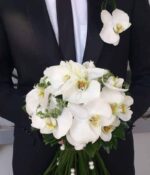 خرید دسته گل عروس ارکیده فلونوپسیس