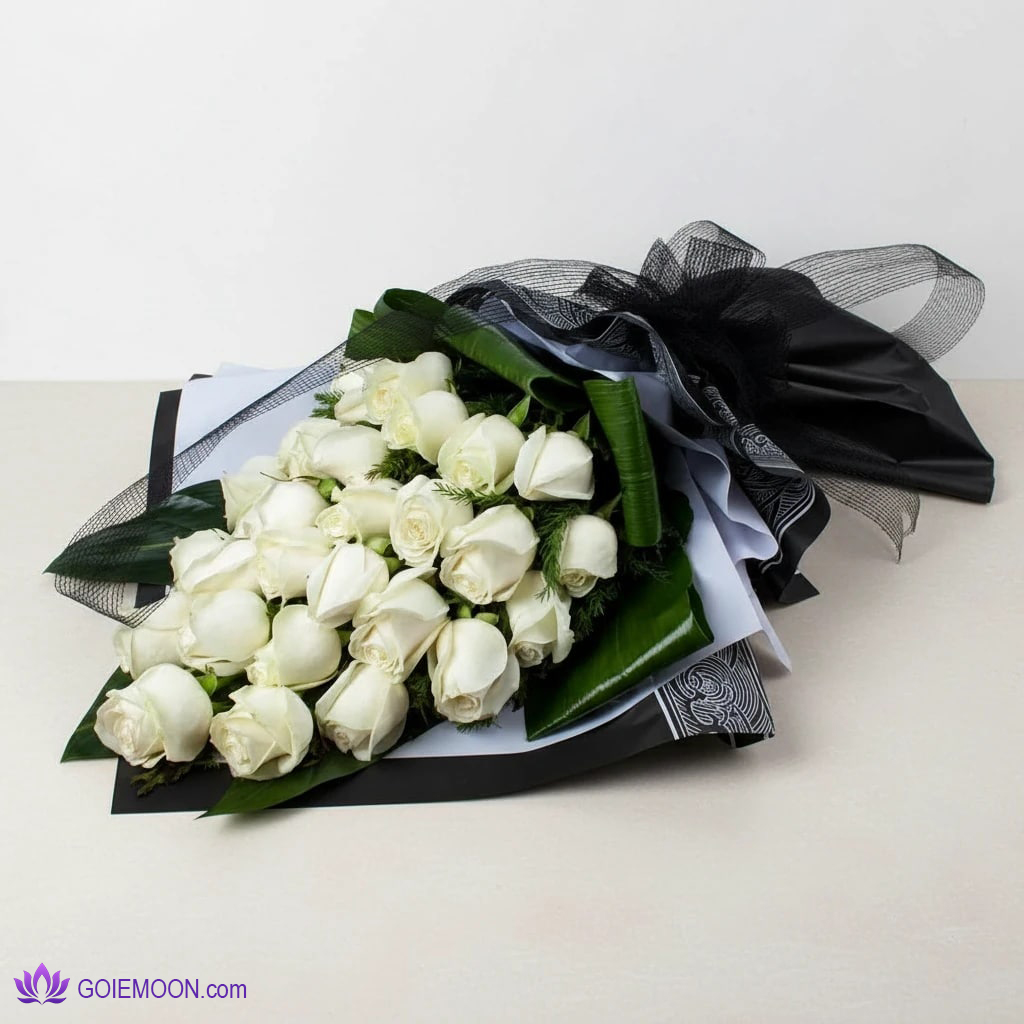 خرید دسته گل ترحیم البرز 25 شاخه خرید دسته گل ترحیم البرز 25 شاخه