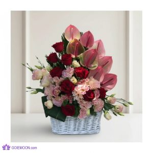 خرید ‎سبد گل رومیزی مناسب برای مراسمات رسمی و غیر رسمی