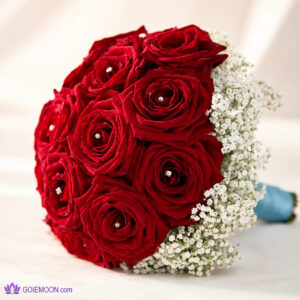 خرید دسته گل عشق جذاب 20 شاخه عروس