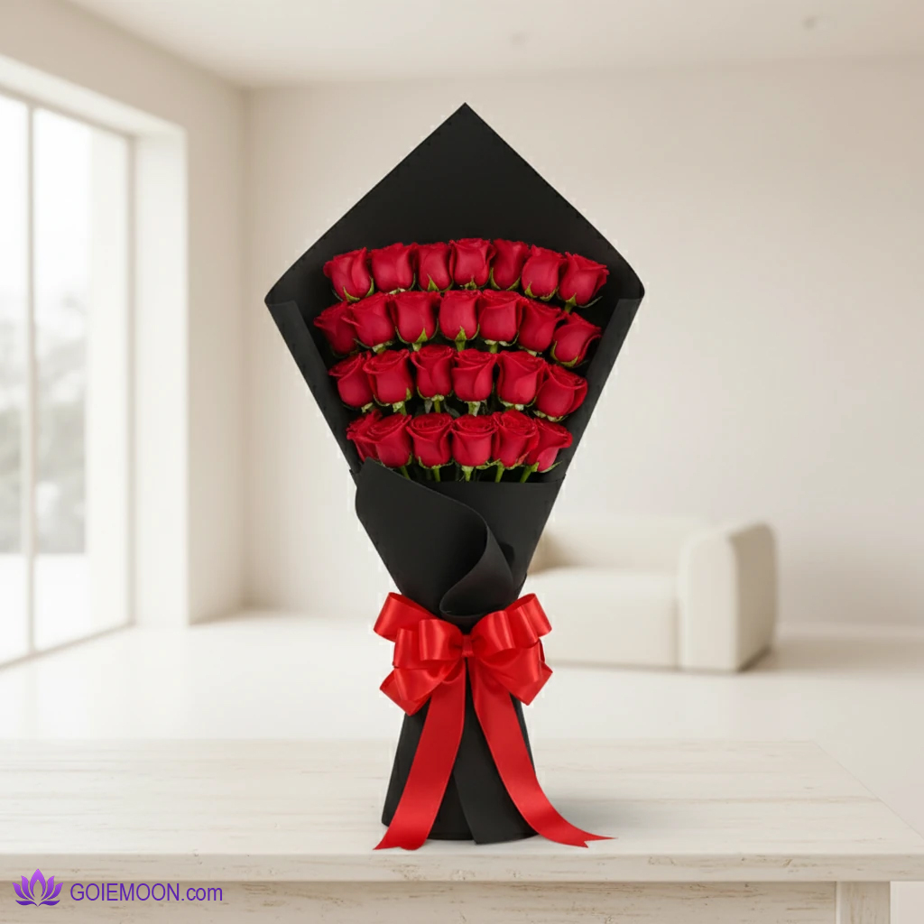 خرید دسته گل لاکچری(25 شاخه) خرید دسته گل لاکچری(25 شاخه)