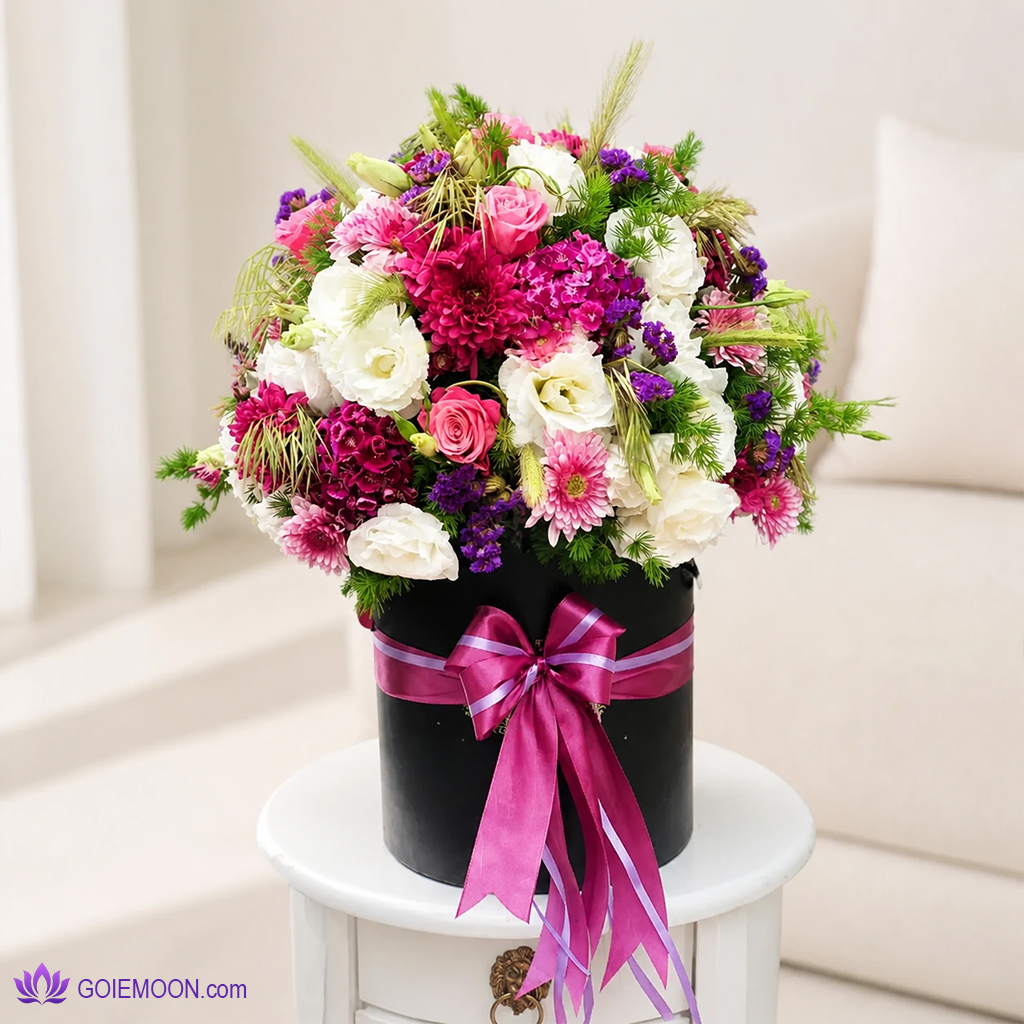 خرید باکس گل رویایی و زیبا یک طرفه خرید باکس گل رویایی و زیبا یک طرفه