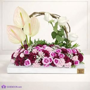 خریذ سبد گل آرام