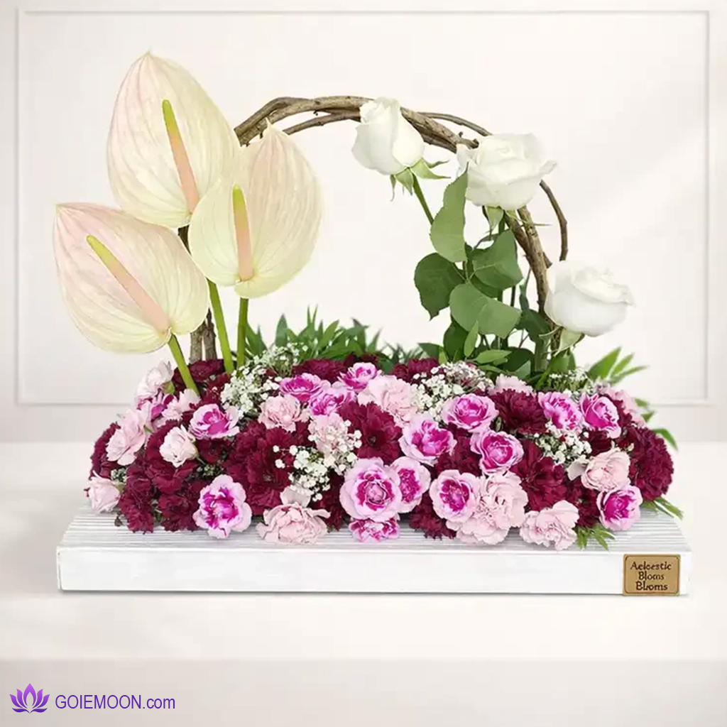 خریذ سبد گل آرام خریذ سبد گل آرام