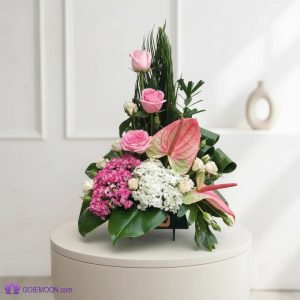 خرید سبد گل لاکچری و خاص