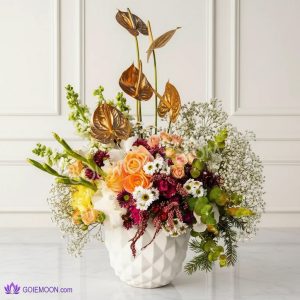 سبد گل باشکوه