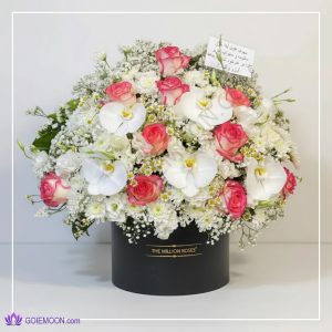 خرید سبد گل تسلیت مدل اروپایی