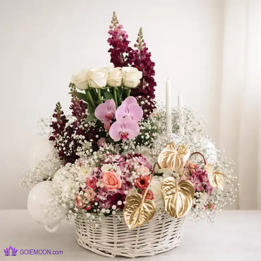 خرید سبد گل شیک خرید سبد گل شیک