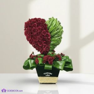 خرید سبد گل عاشقانه نیمه ی گمشده