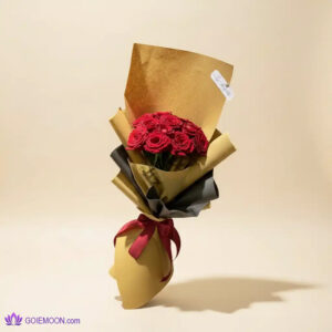 خرید دسته گل تمام رز 12 شاخه