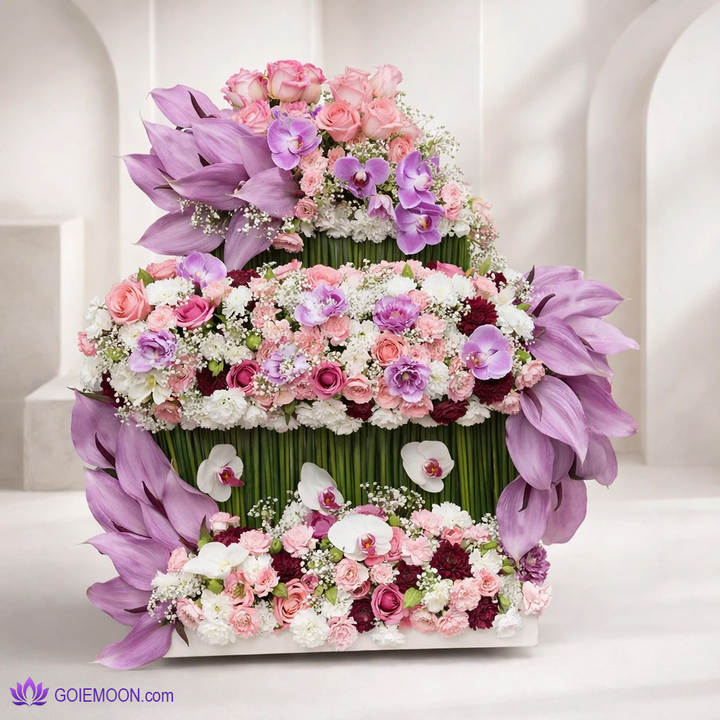 خرید سبد گل لاکچری خرید سبد گل لاکچری