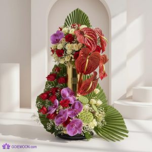 خرید سبد گل VIP