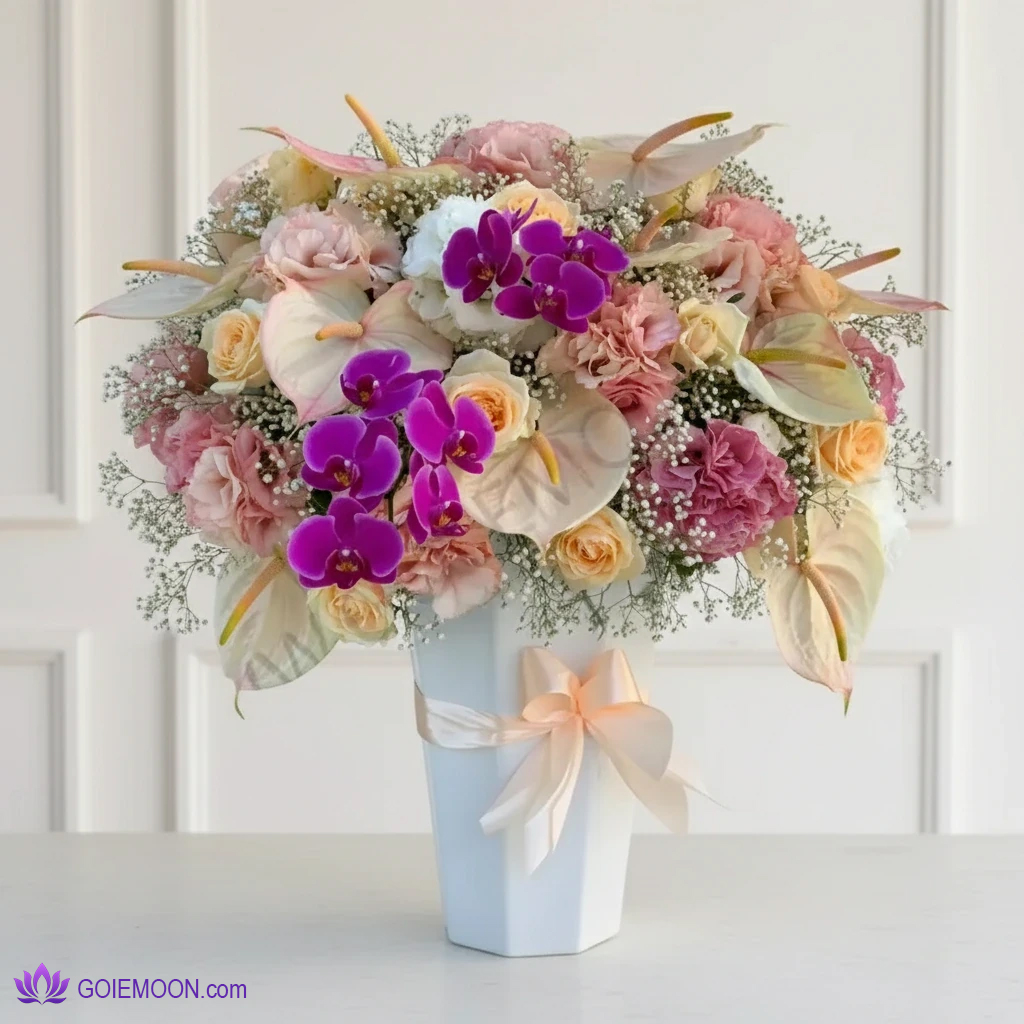 خرید سبد گل خاص خرید سبد گل خاص
