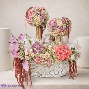 خرید سبد گل رویایی