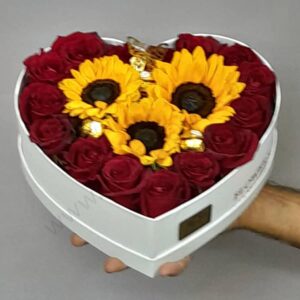 خرید باکس گل هدیه ای