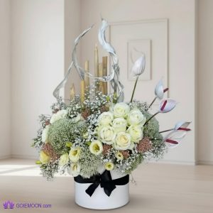 خرید باکس گل تابان