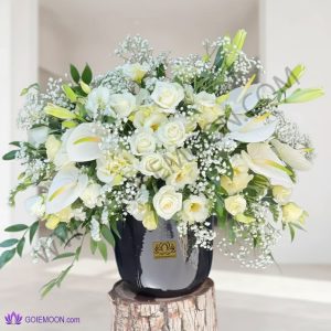 خرید باکس گل ترحیم