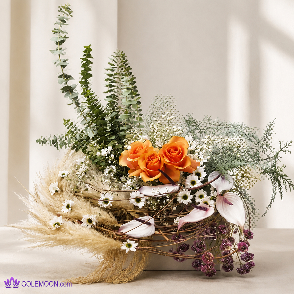 خرید باکس گل آریان خرید باکس گل آریان