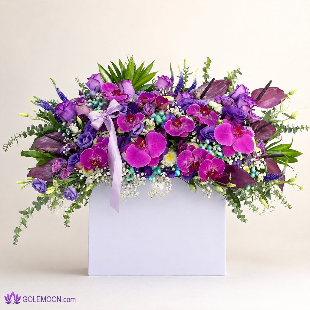 خرید باکس گل سارینا خرید باکس گل سارینا