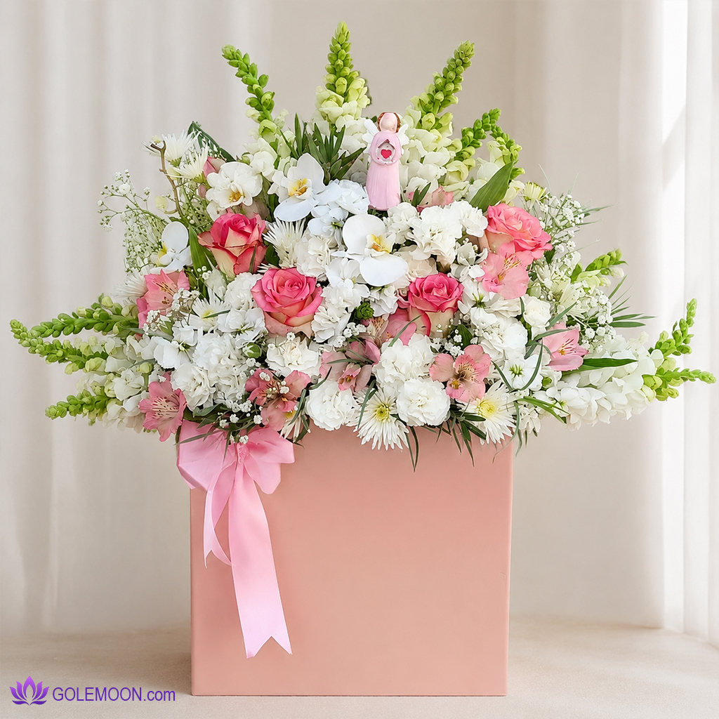 خرید باکس گل سارینا خرید باکس گل سارینا