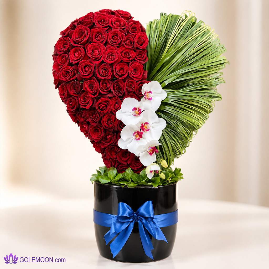 خرید باکس گل نیمه گمشده خرید باکس گل نیمه گمشده