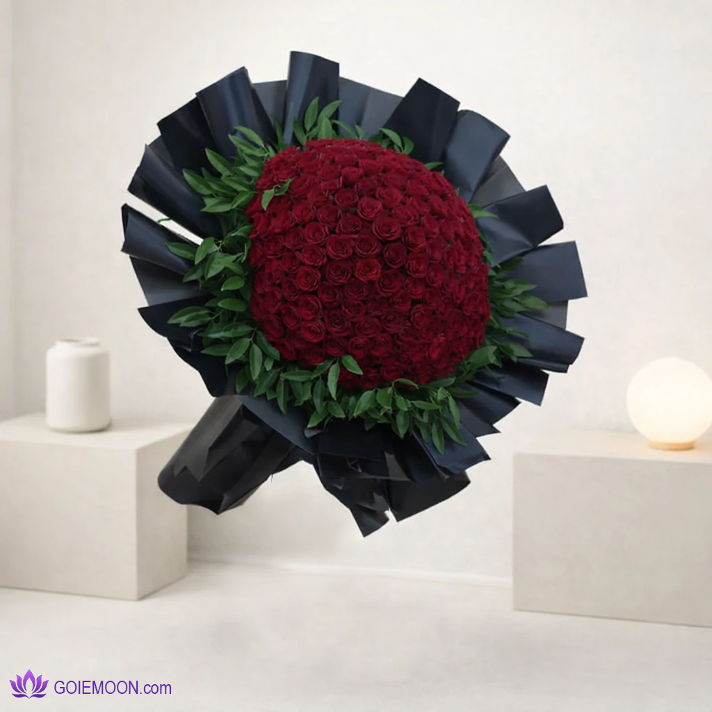 خرید دسته گل 200 شاخه رز هلندی خرید دسته گل 200 شاخه رز هلندی
