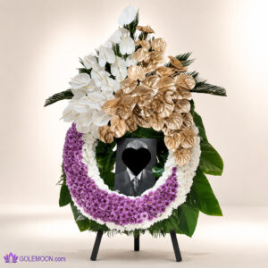 خرید تاج گل حلقه ای