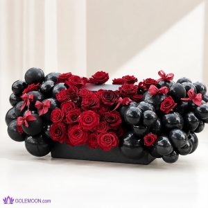 خرید باکس گل تولد لاکچری