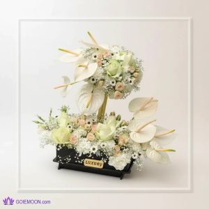 خرید سبد گل ترحیم چترا