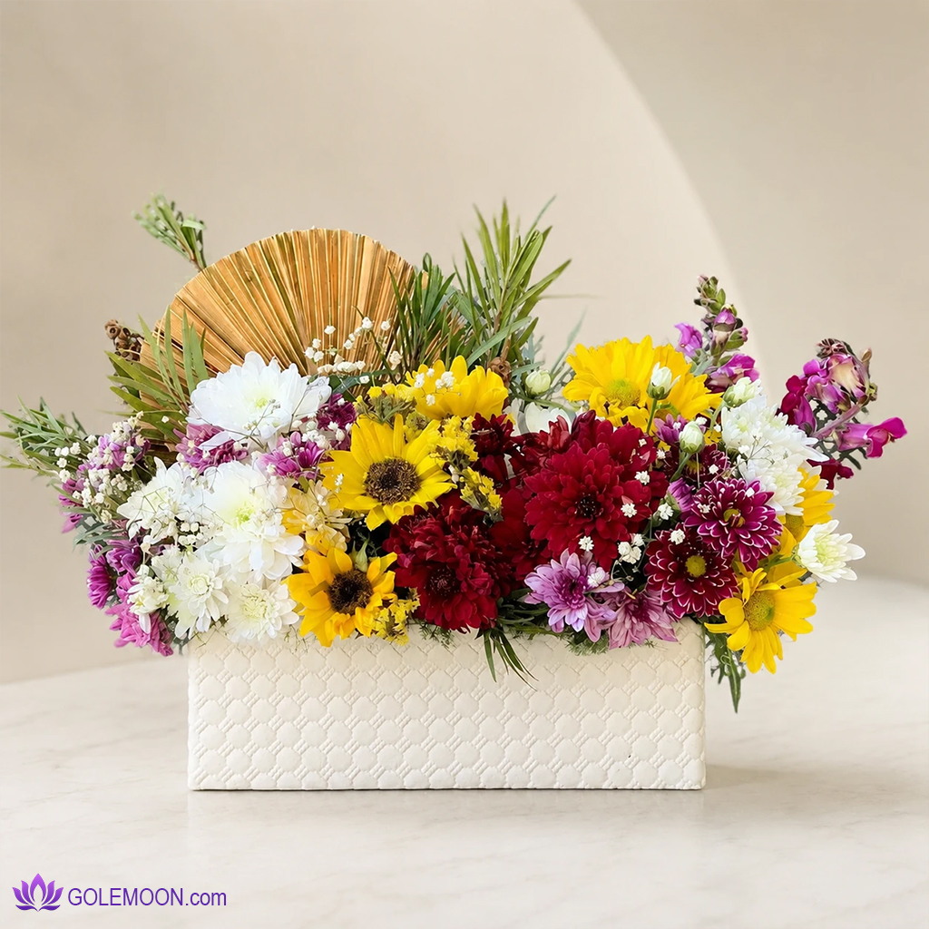 خرید باکس گل جابان خرید باکس گل جابان