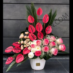 خرید باکس گل مهرانفر