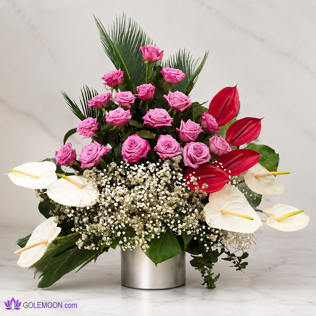 خرید باکس گل گیلدا خرید باکس گل گیلدا