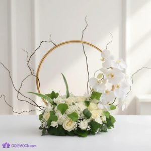 خرید سبد گل روشنک