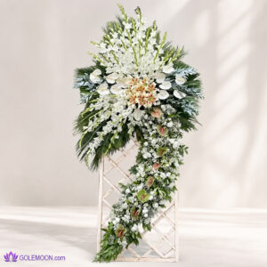 خرید تاج گل ارژن