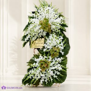 خرید تاج گل گلبار