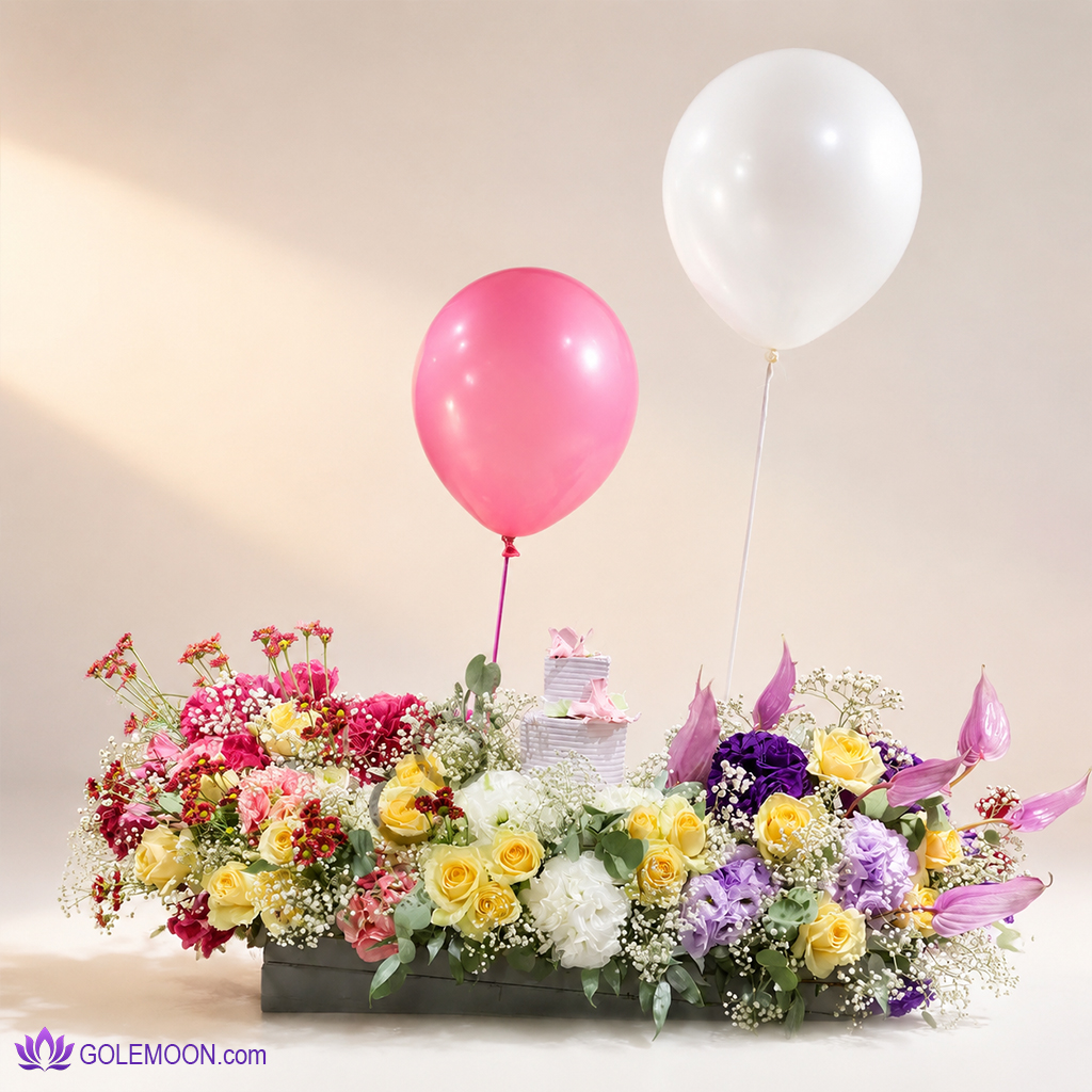 خرید باکس گل ابریشم خرید باکس گل ابریشم