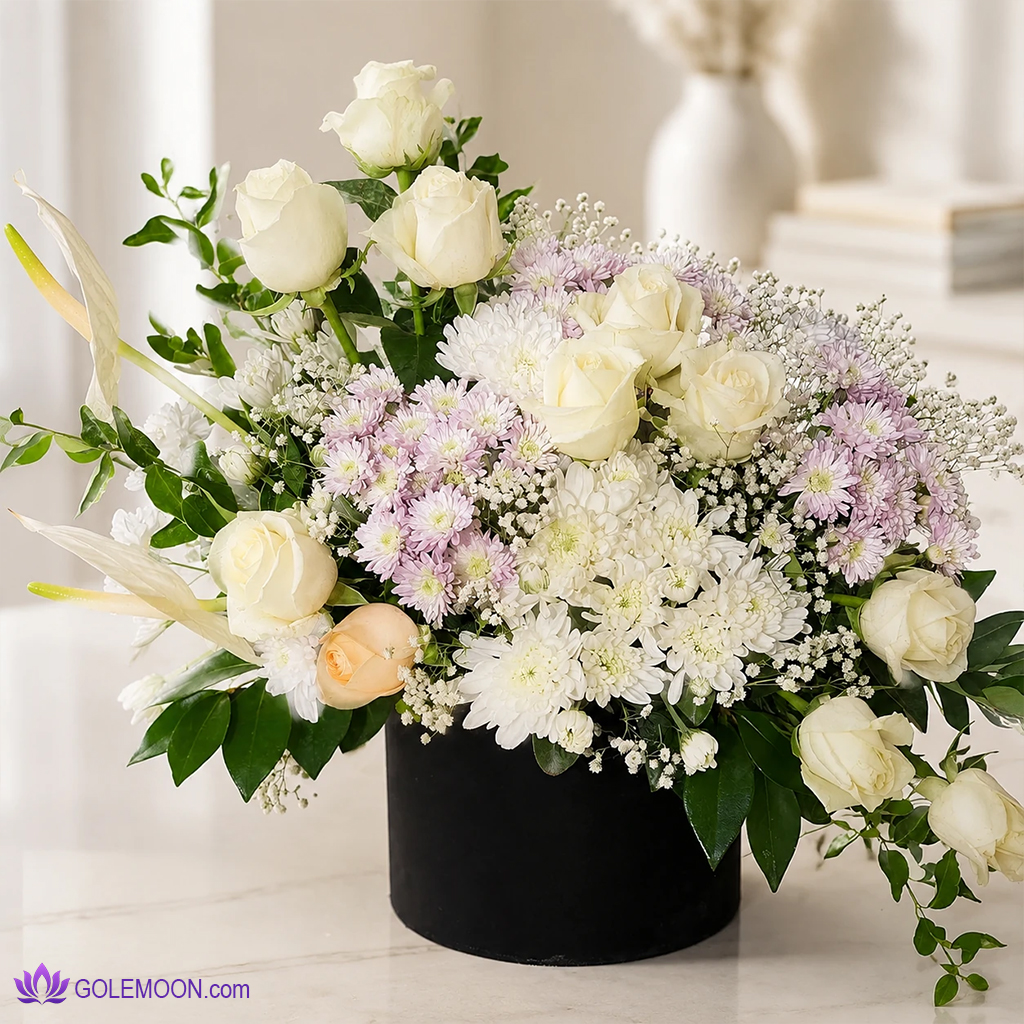 خرید باکس گل جهانگیر خرید باکس گل جهانگیر