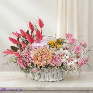 خرید سبد گل یارا