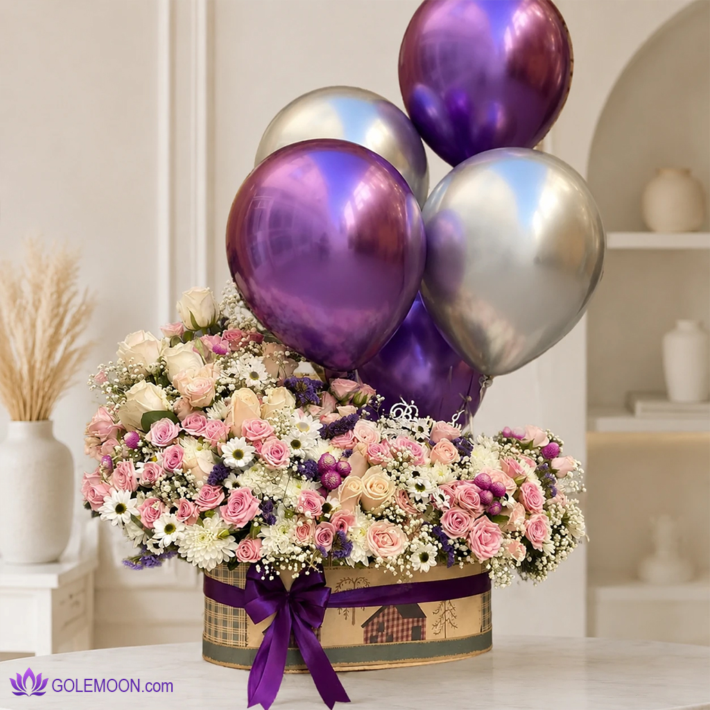 خرید باکس گل تیسا خرید باکس گل تیسا