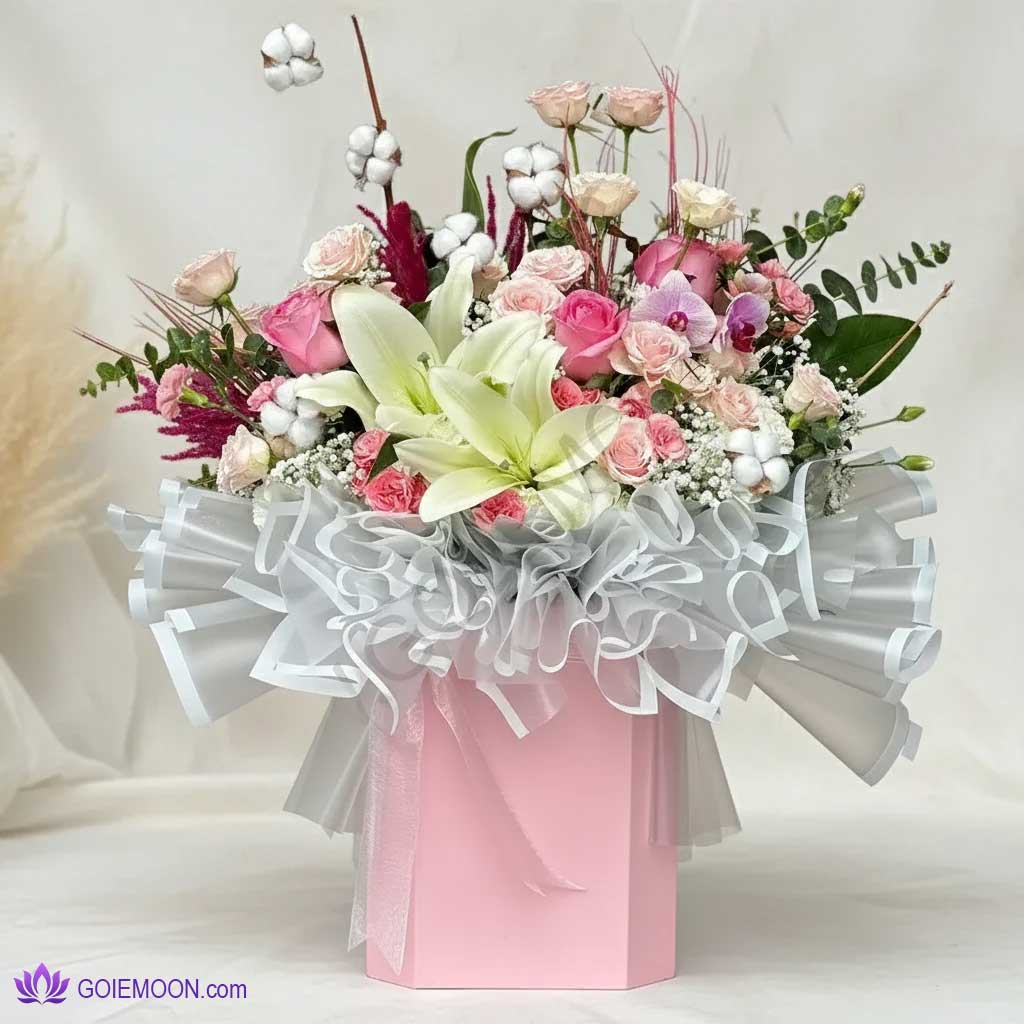 خرید باکس گل ثامر خرید باکس گل ثامر