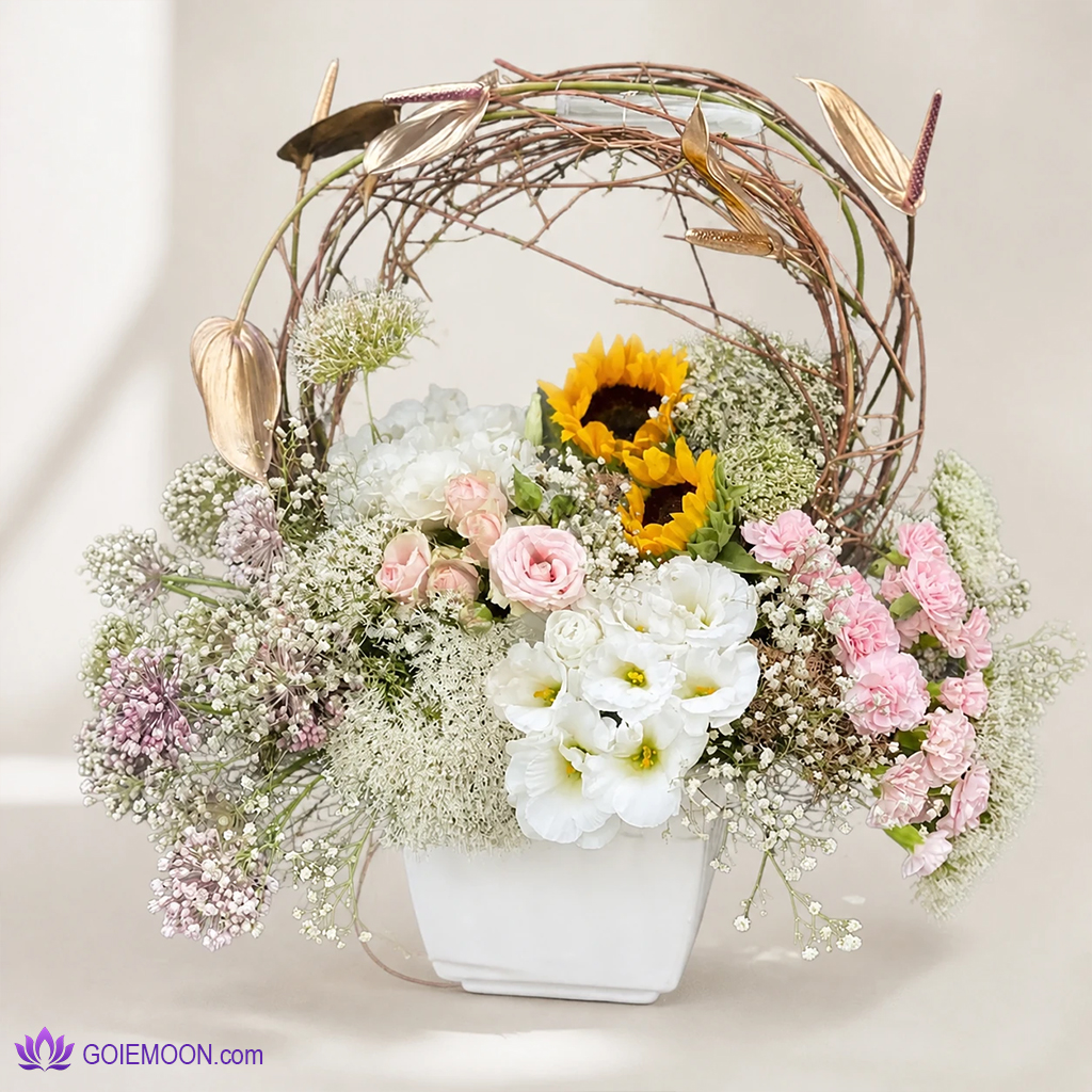 خرید باکس گل زاوش خرید باکس گل زاوش