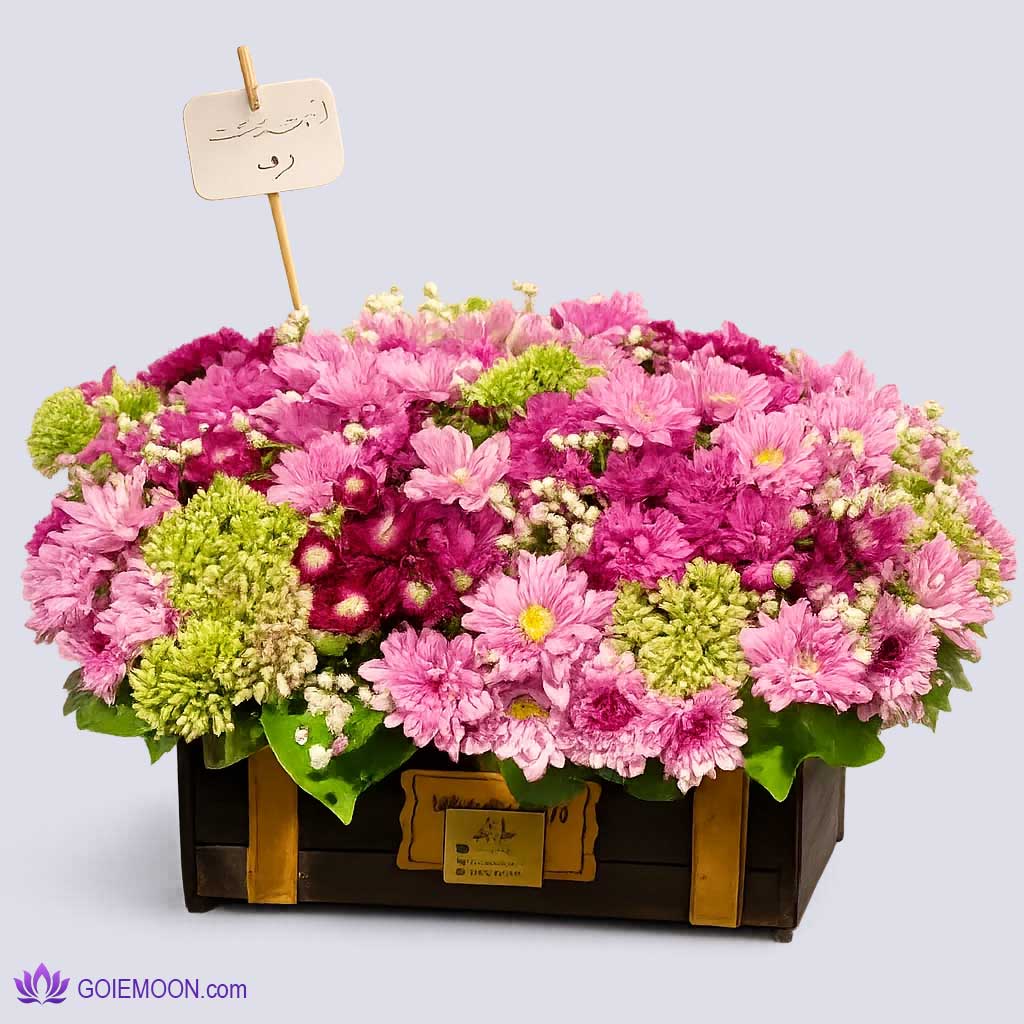 خرید باکس گل ویسه خرید باکس گل ویسه