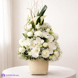 خرید سبد گل بهرو