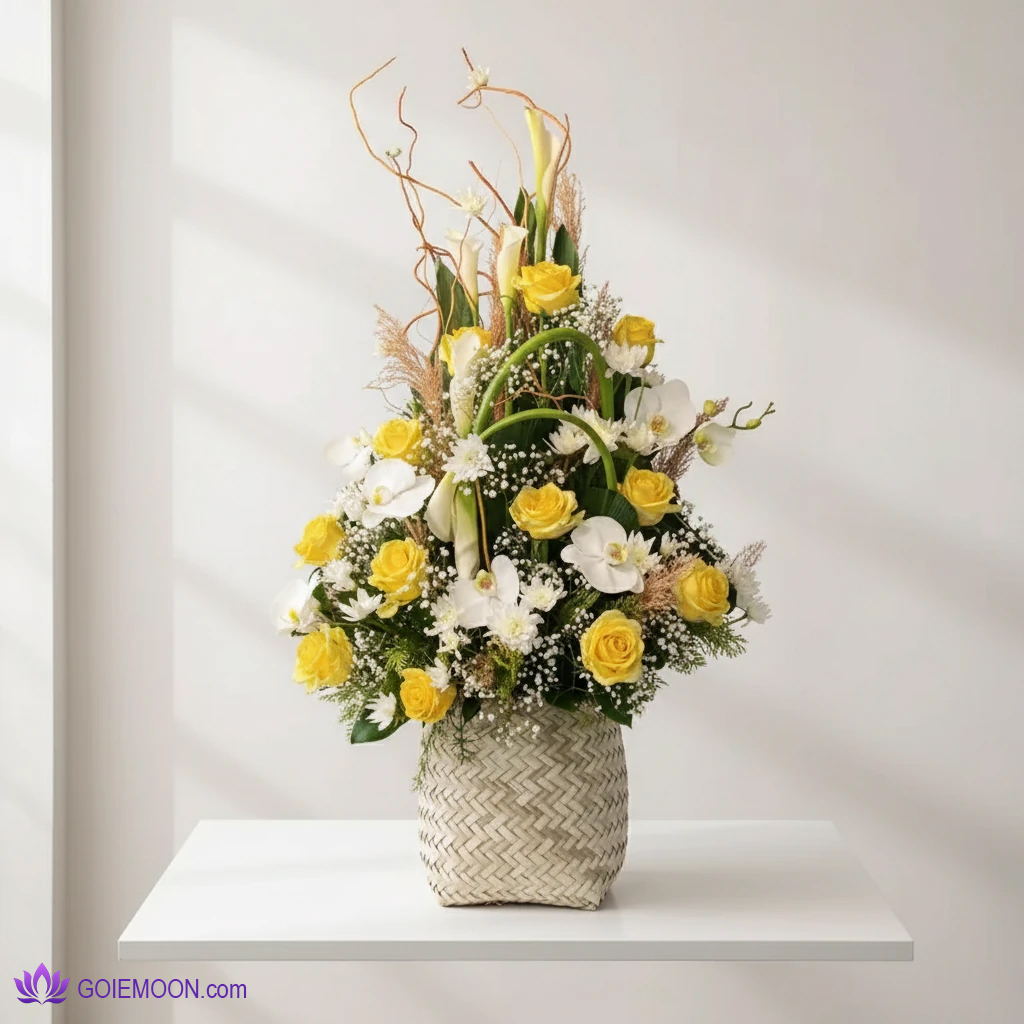 خرید سبد گل بوژنه خرید سبد گل بوژنه