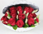 خرید گلدان صدفی رز قرمز عشق(ترکیه)