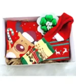خرید جعبه هدیه کودک - هدیه نوزاد تازه متولد شده - شکل گوزن - سال نو - کریسمس - کریسمس مبارک - هدیه کریسمس 431-004 (ترکیه)