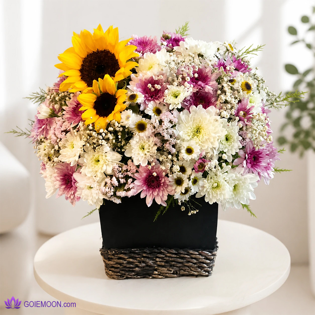 خرید باکس گل ایزابل خرید باکس گل ایزابل