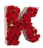 خرید گلدان سفارشی طرح گل رز قرمز وارداتی مینی (ترکیه)