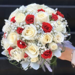خرید دسته گل عروس آپامه